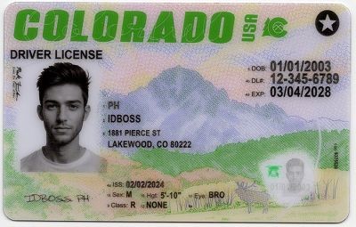 Colorado-CO Fake ID - Premium Scannable ID