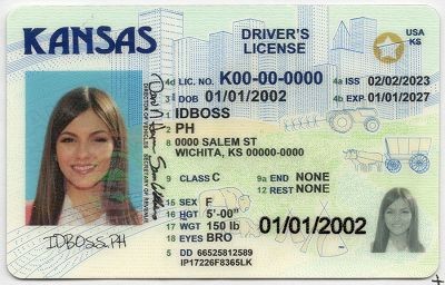 Kansas Fake ID - Premium Scannable ID