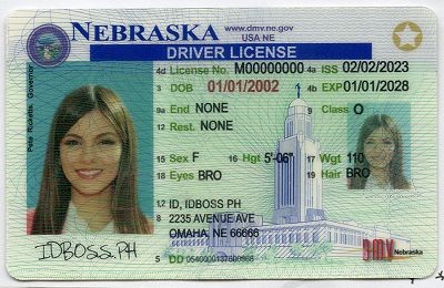 Nebraska Fake ID - Premium Scannable ID