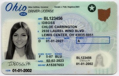 Ohio Fake ID - Premium Scannable ID