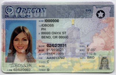 Oregon Fake ID - Premium Scannable ID