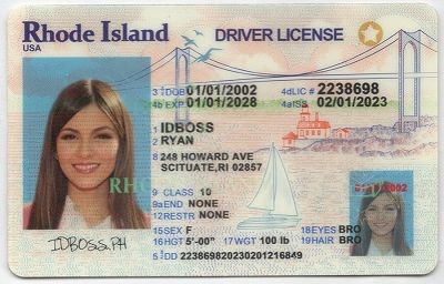 Rhode Island Fake ID - Premium Scannable ID