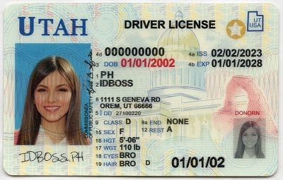 Utah Fake ID - Premium Scannable ID