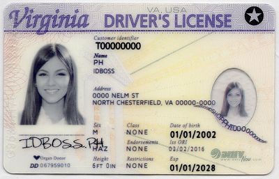 Virginia Fake ID - Premium Scannable ID