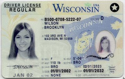 Wisconsin Fake ID - Premium Scannable ID