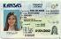 Small Size United States Kansas Fake ID - View 1 - High Quality Scannable ID