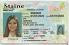 Small Size United States Maine Fake ID - View 1 - High Quality Scannable ID