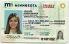 Small Size United States Minnesota Fake ID - View 1 - High Quality Scannable ID