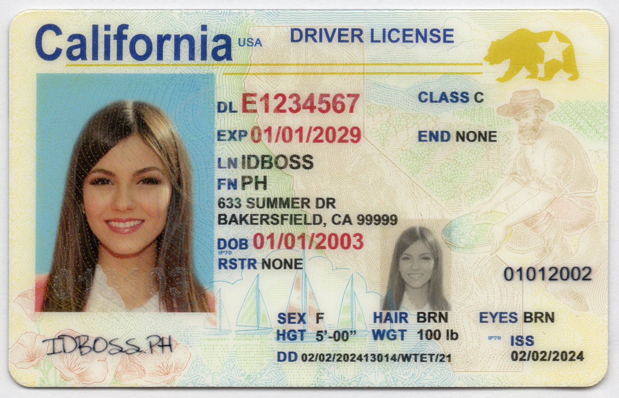 California Fake ID-idboss