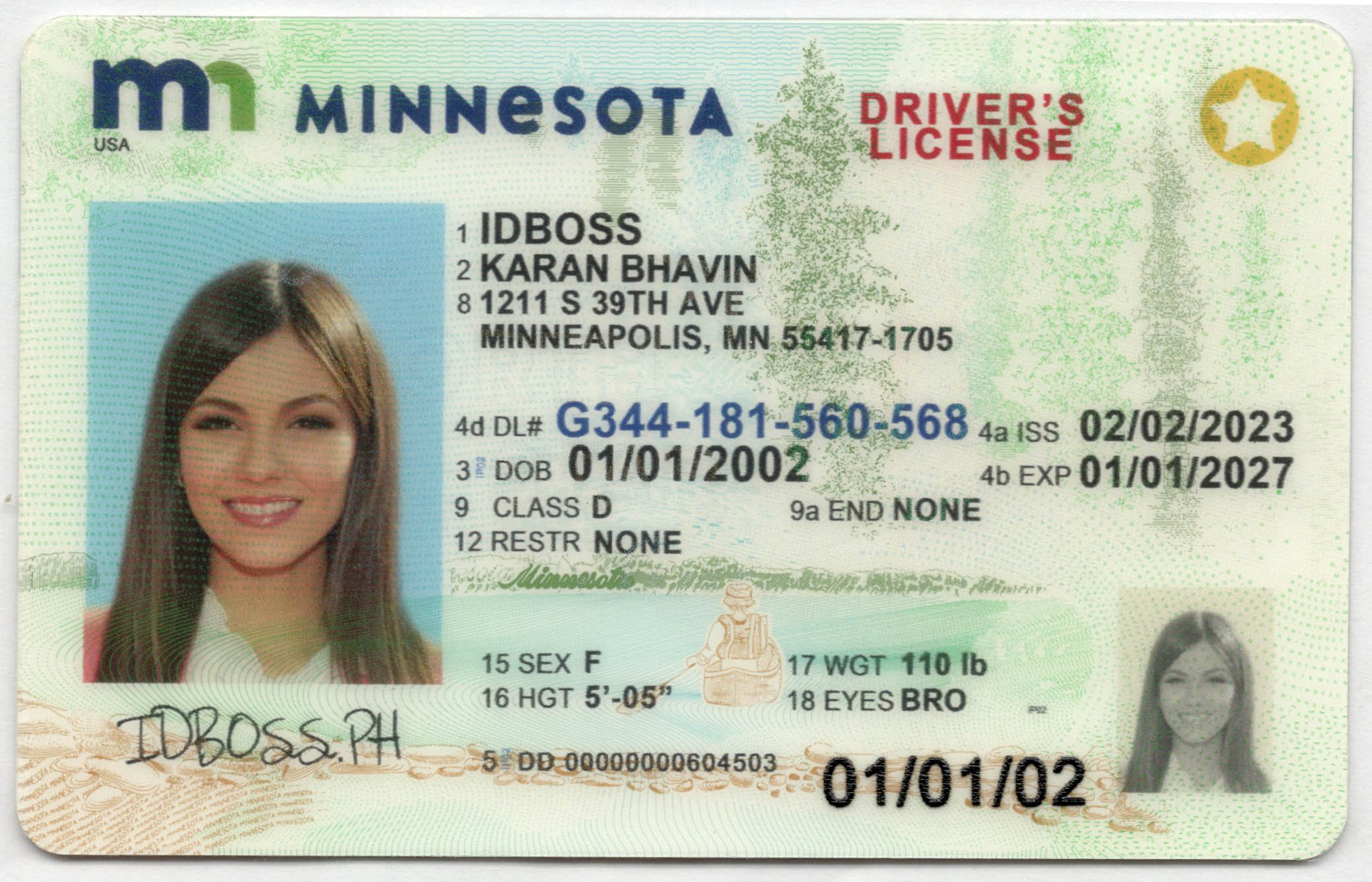 Minnesota Fake ID-idboss