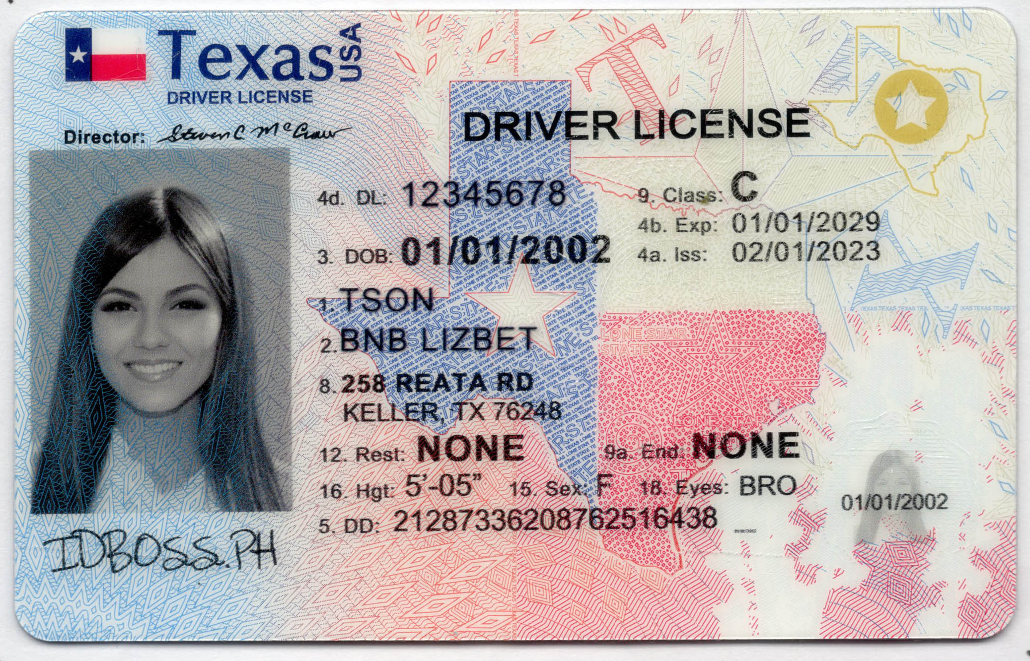 Texas Fake ID-idboss